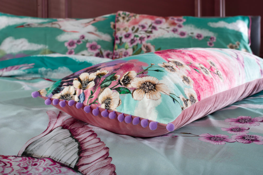 House of Norris Flight of the Heron Multi Duvet Set