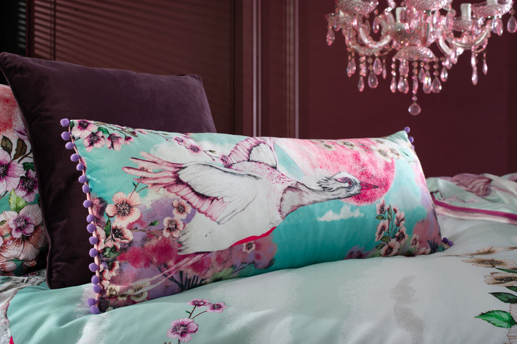 House of Norris Flight of the Heron Multi Duvet Set