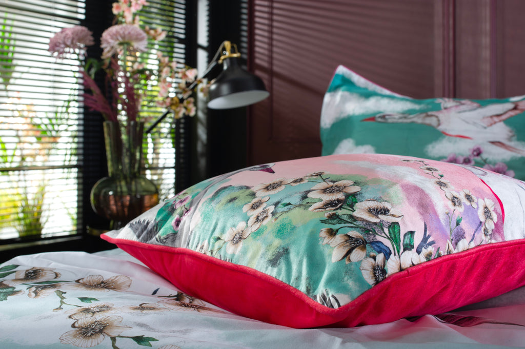 House of Norris Flight of the Heron Multi Duvet Set
