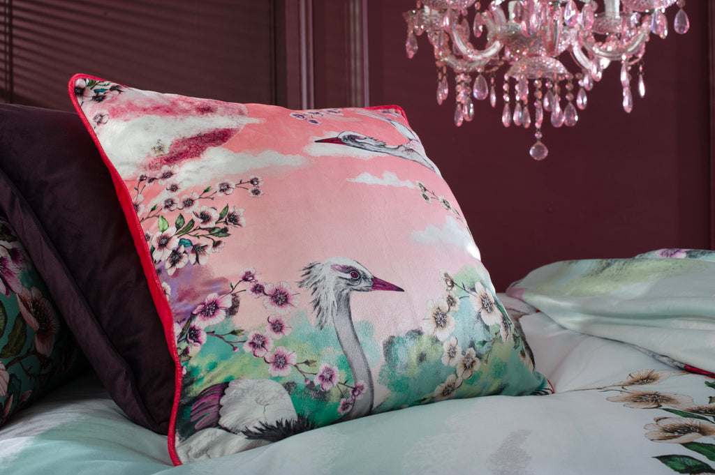 House of Norris Flight of the Heron Multi Duvet Set