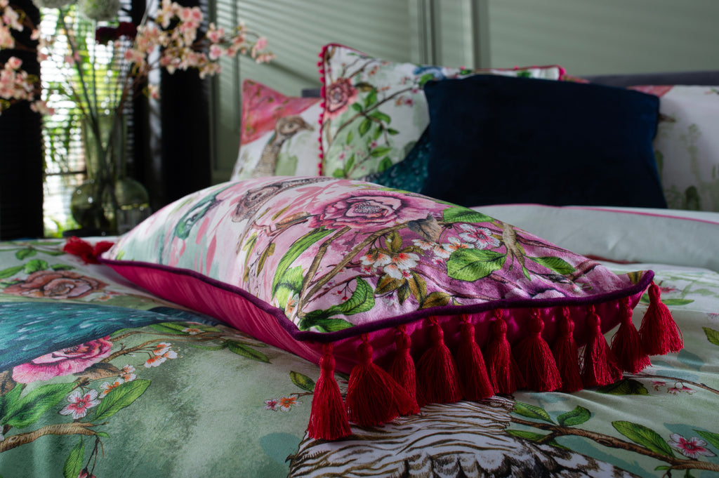 House of Norris Lya Valley Love Story Multi Duvet Set