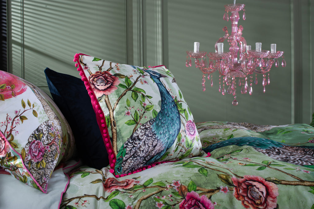 House of Norris Lya Valley Love Story Multi Duvet Set