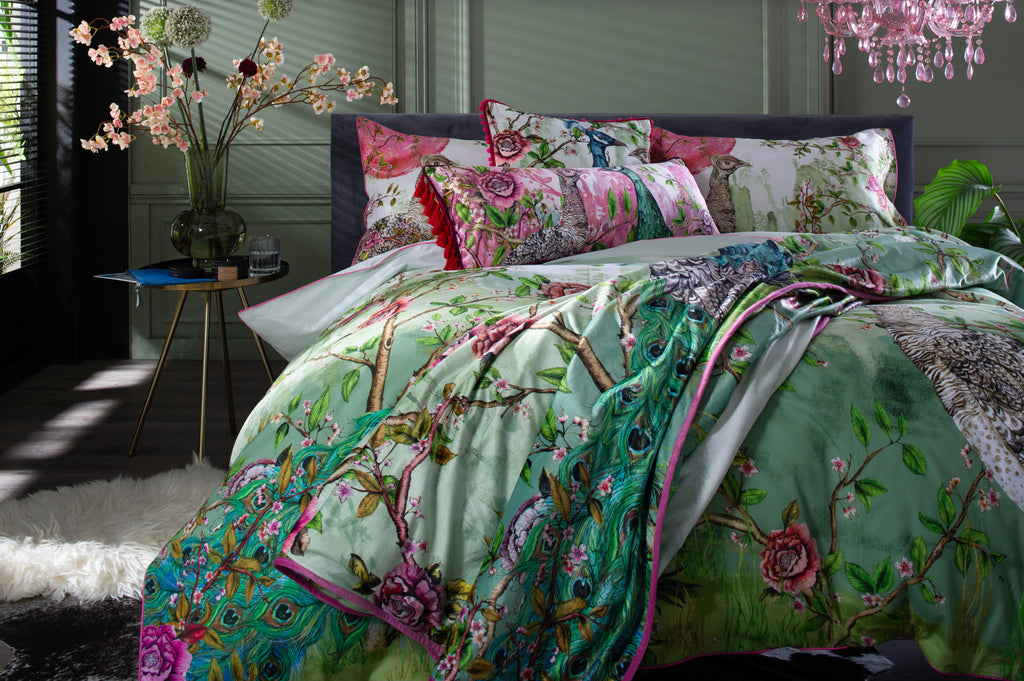 House of Norris Lya Valley Love Story Multi Duvet Set