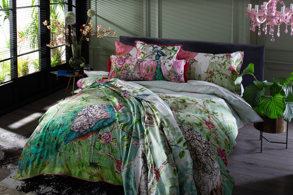 House of Norris Lya Valley Love Story Multi Duvet Set