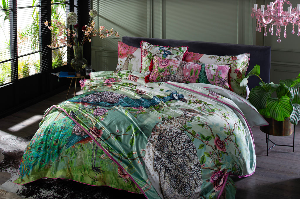 House of Norris Lya Valley Love Story Multi Duvet Set