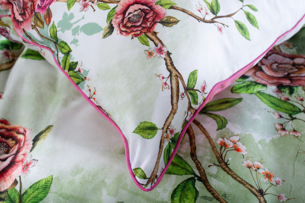 House of Norris Lya Valley Love Story Multi Duvet Set