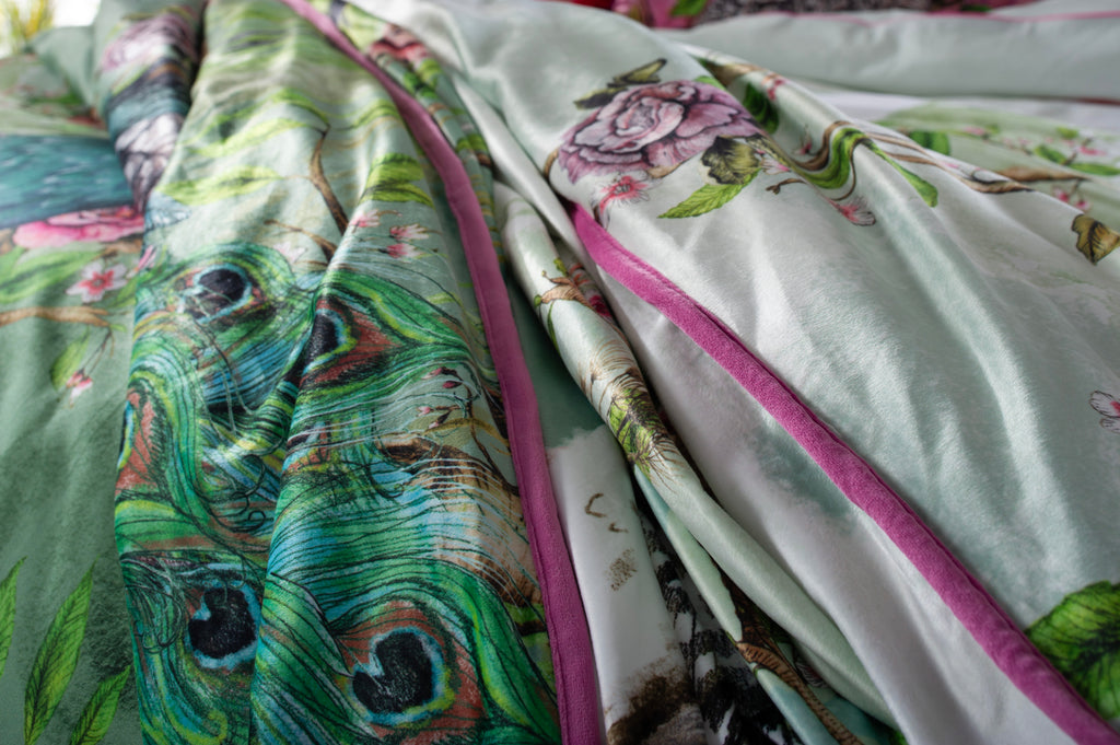 House of Norris Lya Valley Love Story Multi Duvet Set