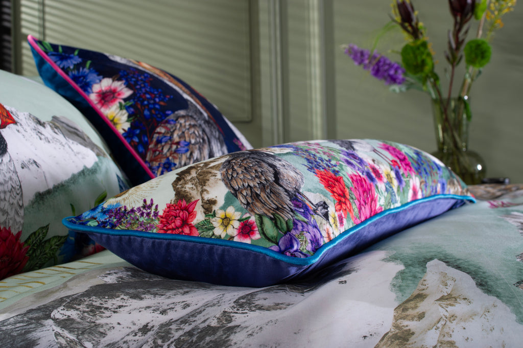 House of Norris Mountain Lake Multi Duvet Set