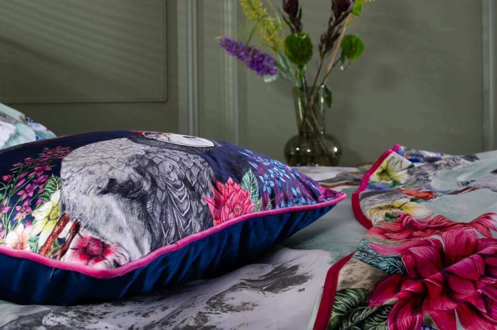 House of Norris Mountain Lake Multi Duvet Set