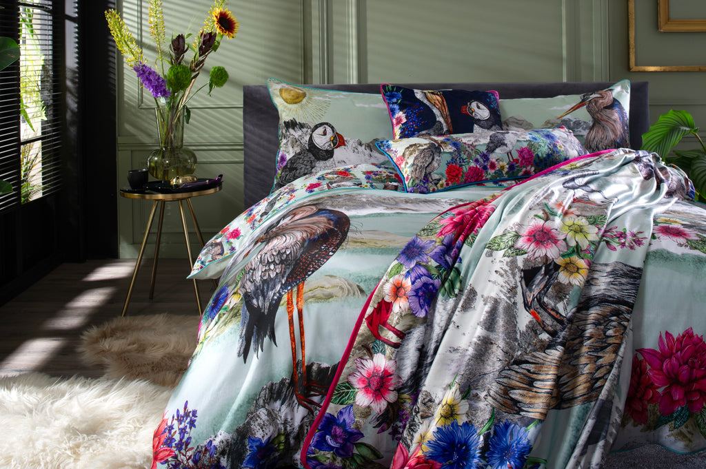 House of Norris Mountain Lake Multi Duvet Set