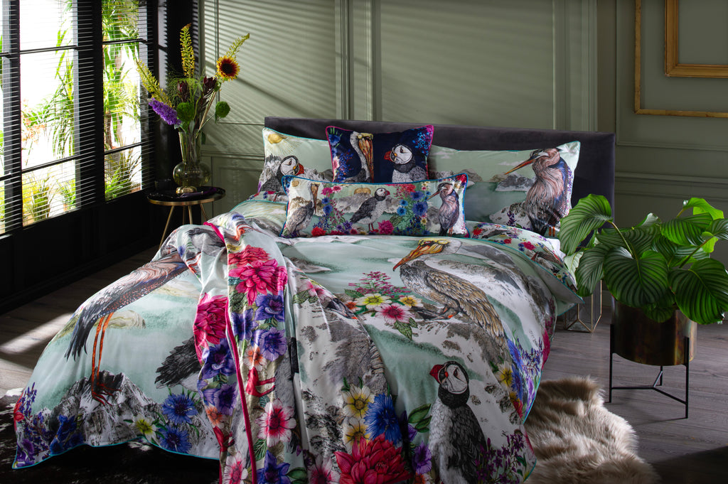 House of Norris Mountain Lake Multi Duvet Set
