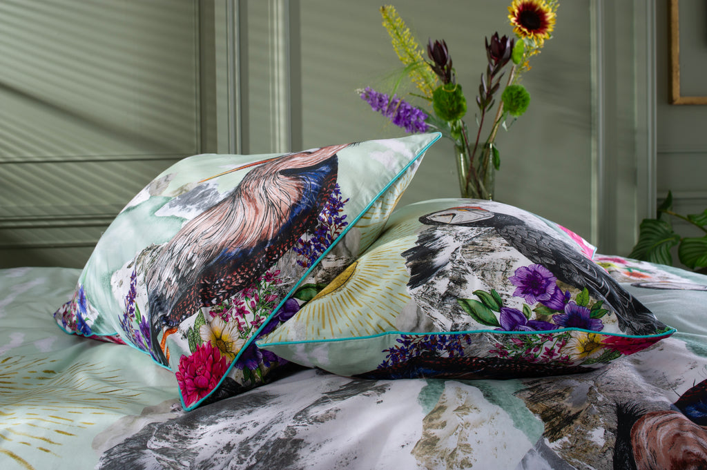 House of Norris Mountain Lake Multi Duvet Set