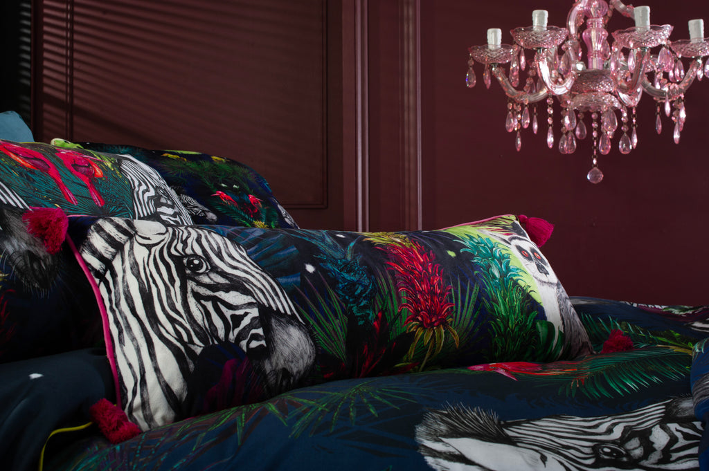 House of Norris Under The Neon Moon Duvet Set