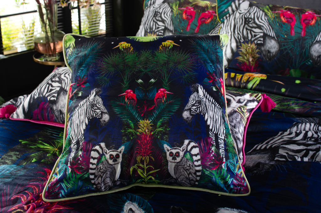 House of Norris Under The Neon Moon Duvet Set