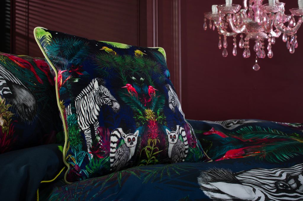 House of Norris Under The Neon Moon Duvet Set
