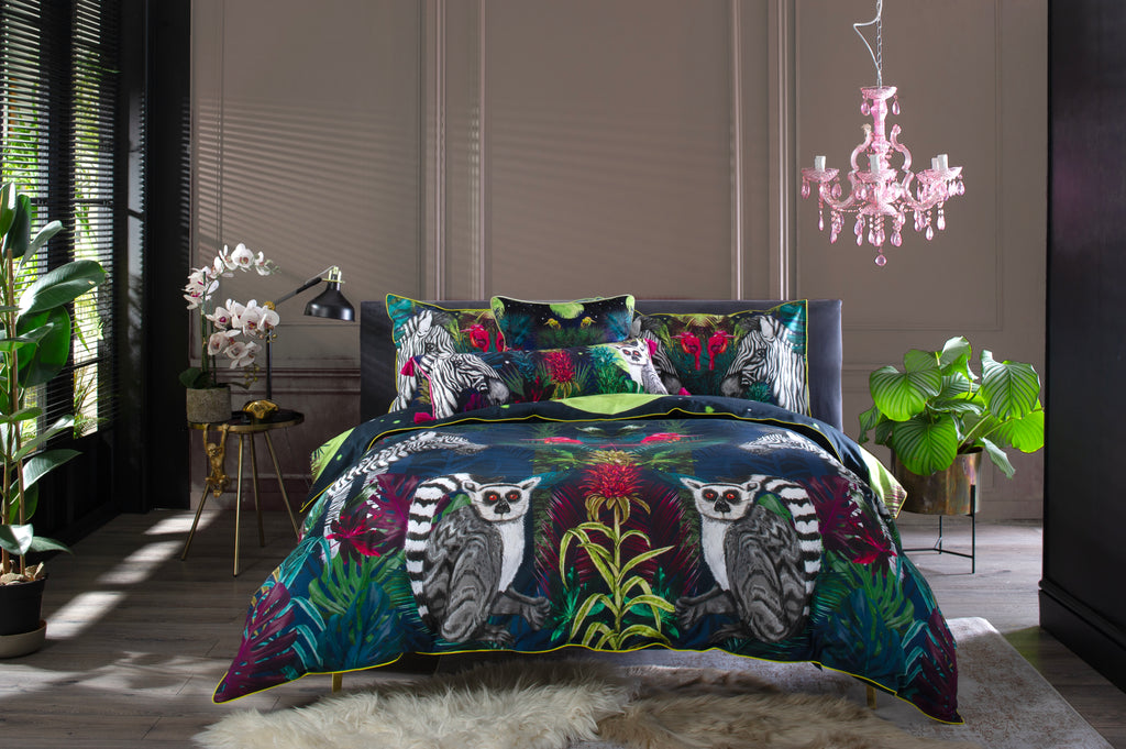 House of Norris Under The Neon Moon Duvet Set