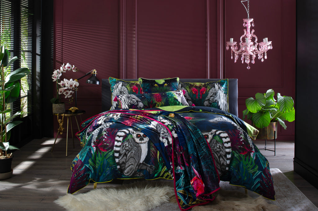House of Norris Under The Neon Moon Duvet Set