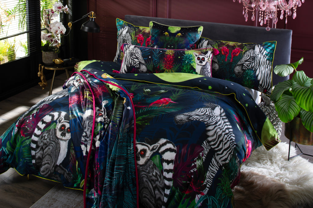 House of Norris Under The Neon Moon Duvet Set
