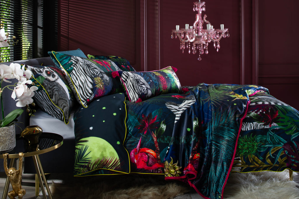 House of Norris Under The Neon Moon Duvet Set