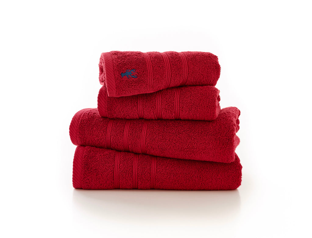 Lobster Creek Kaleidoscope 100% Cotton Berry Towels