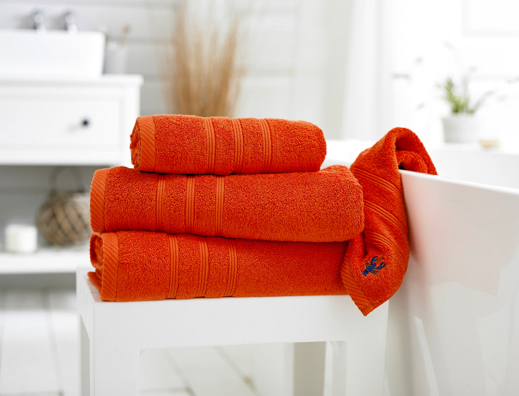 Lobster Creek Kaleidoscope 100% Cotton Ginger Towels