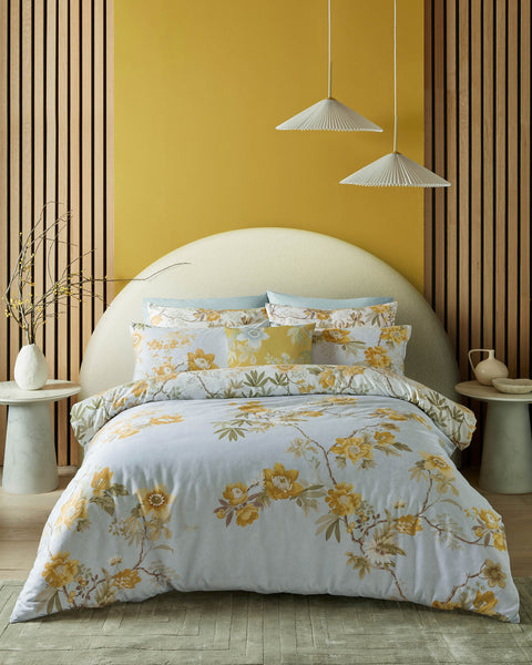 Graham & Brown Kimono Dreams Yellow Duvet Set