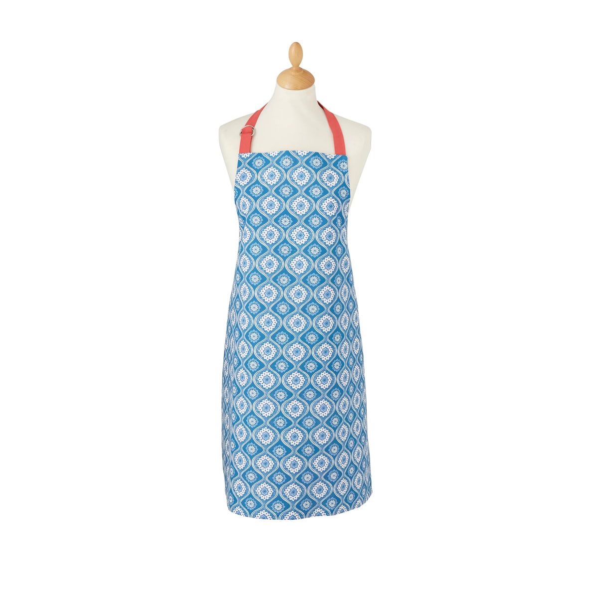 Land & Shore Achill Blue/Red Apron