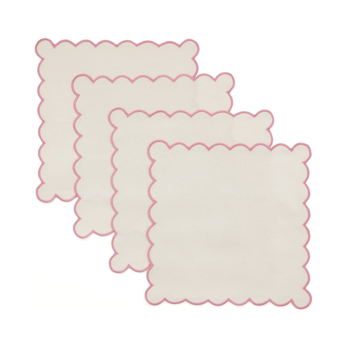 Land & Shore Oak Leaf Multi Cotton Napkins Pack of 4