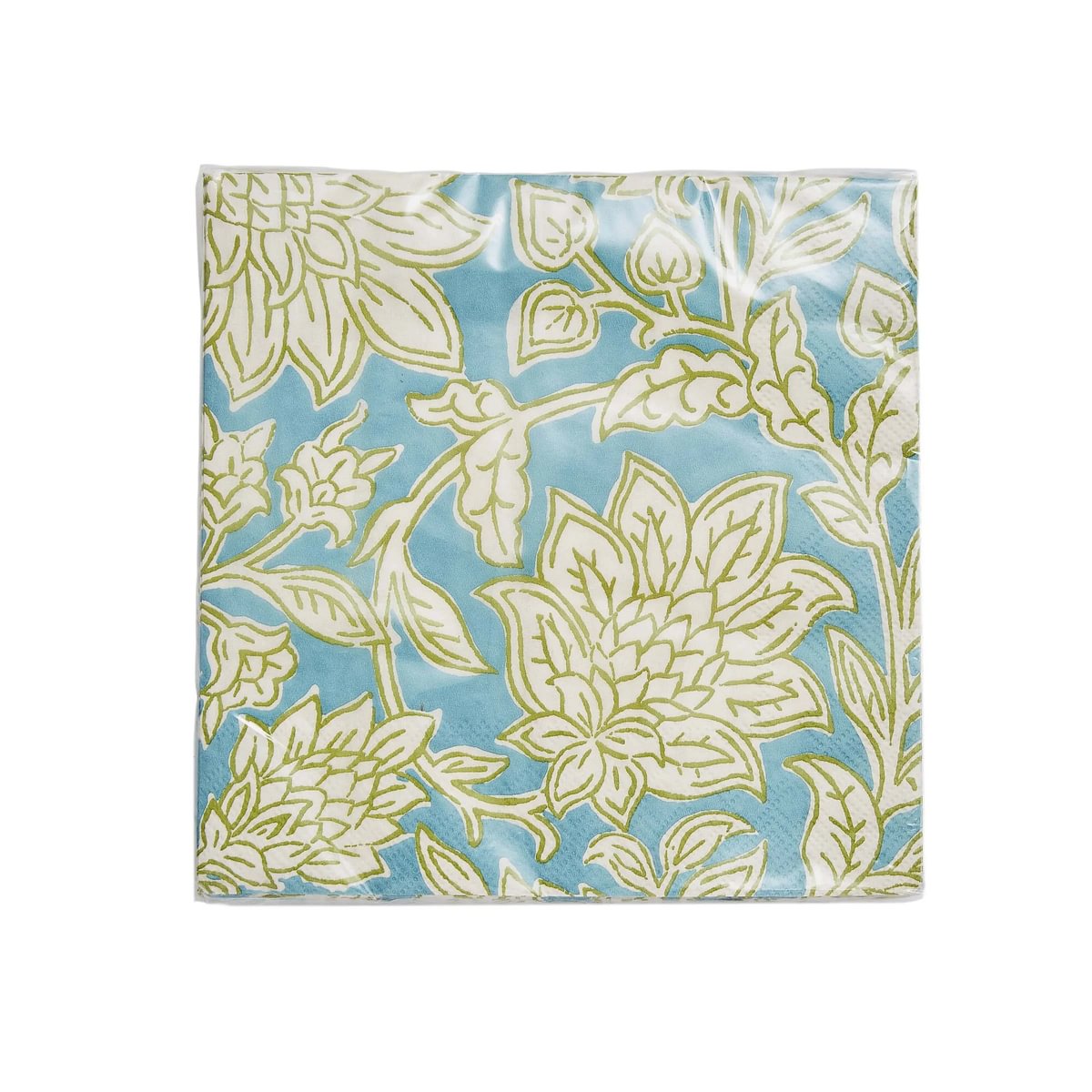 Land & Shore Rowallane Green Paper Napkins Pack of 20