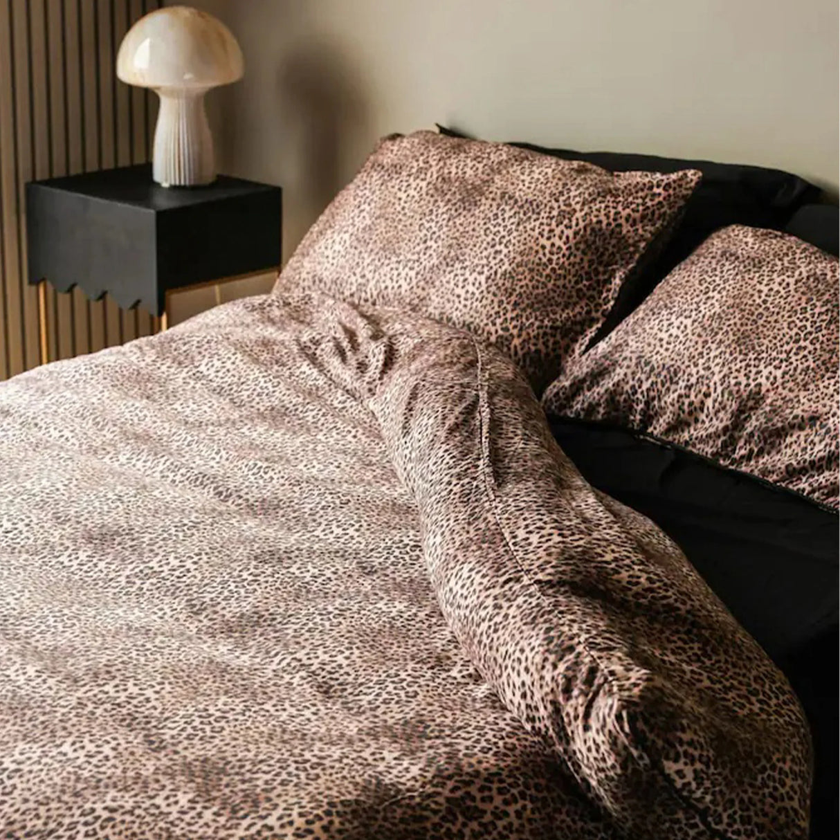 Rockett St George Leopard Love Brown Duvet Set