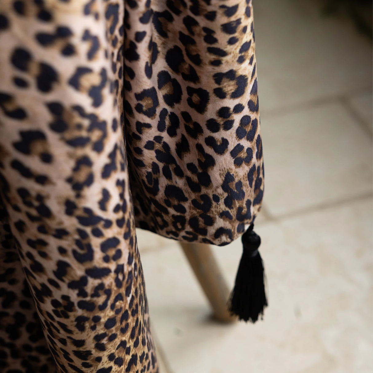 Rockett St George Leopard Love Black 125cm x 150 Throw