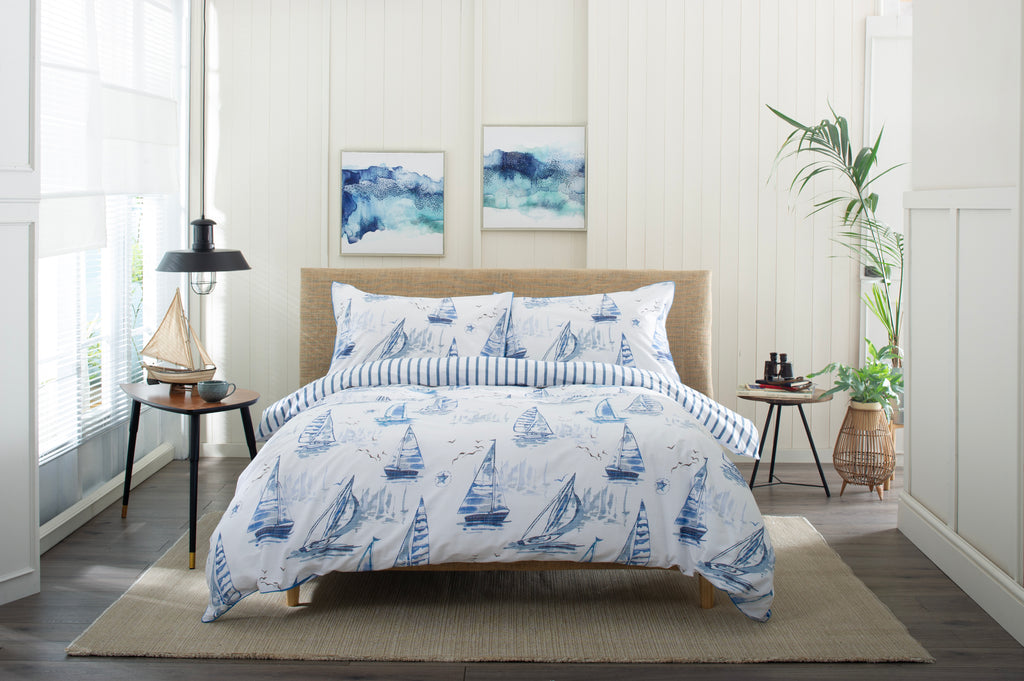 Lobster Creek Solent Multi Duvet Set