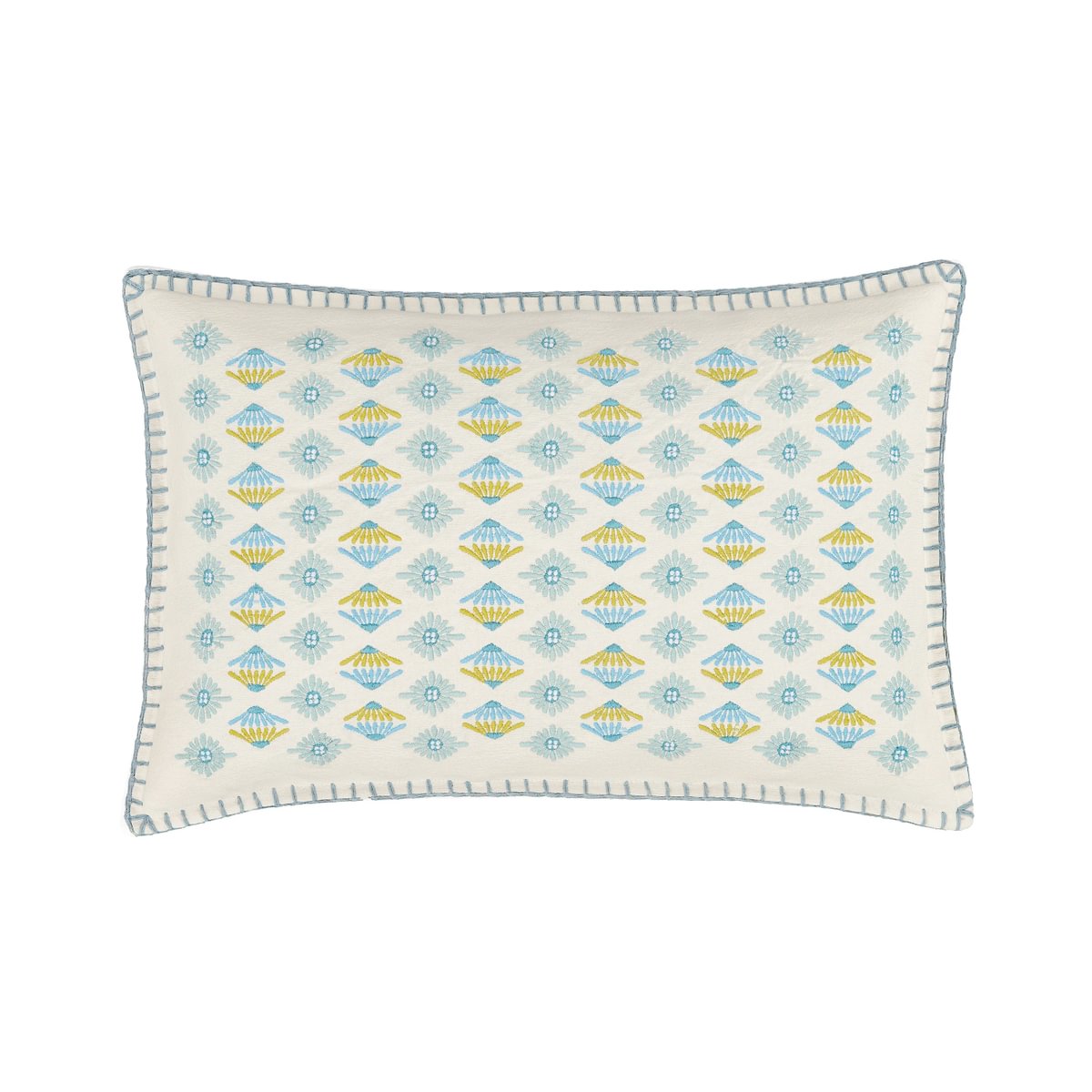 Land & Shore Orchard Green 60cm x 40cm Fibre Filled Cushion