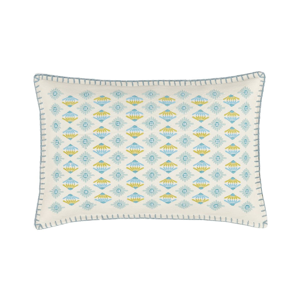 Land & Shore Orchard Green 60cm x 40cm Fibre Filled Cushion