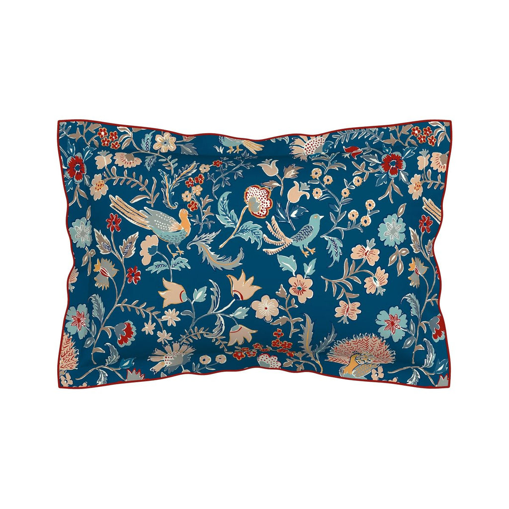 Land & Shore Seaforde Blue/Red Duvet Set