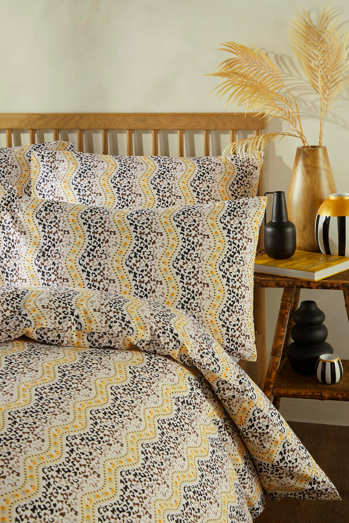 Cath Kidston Leopard Wiggle Expresso Duvet Set