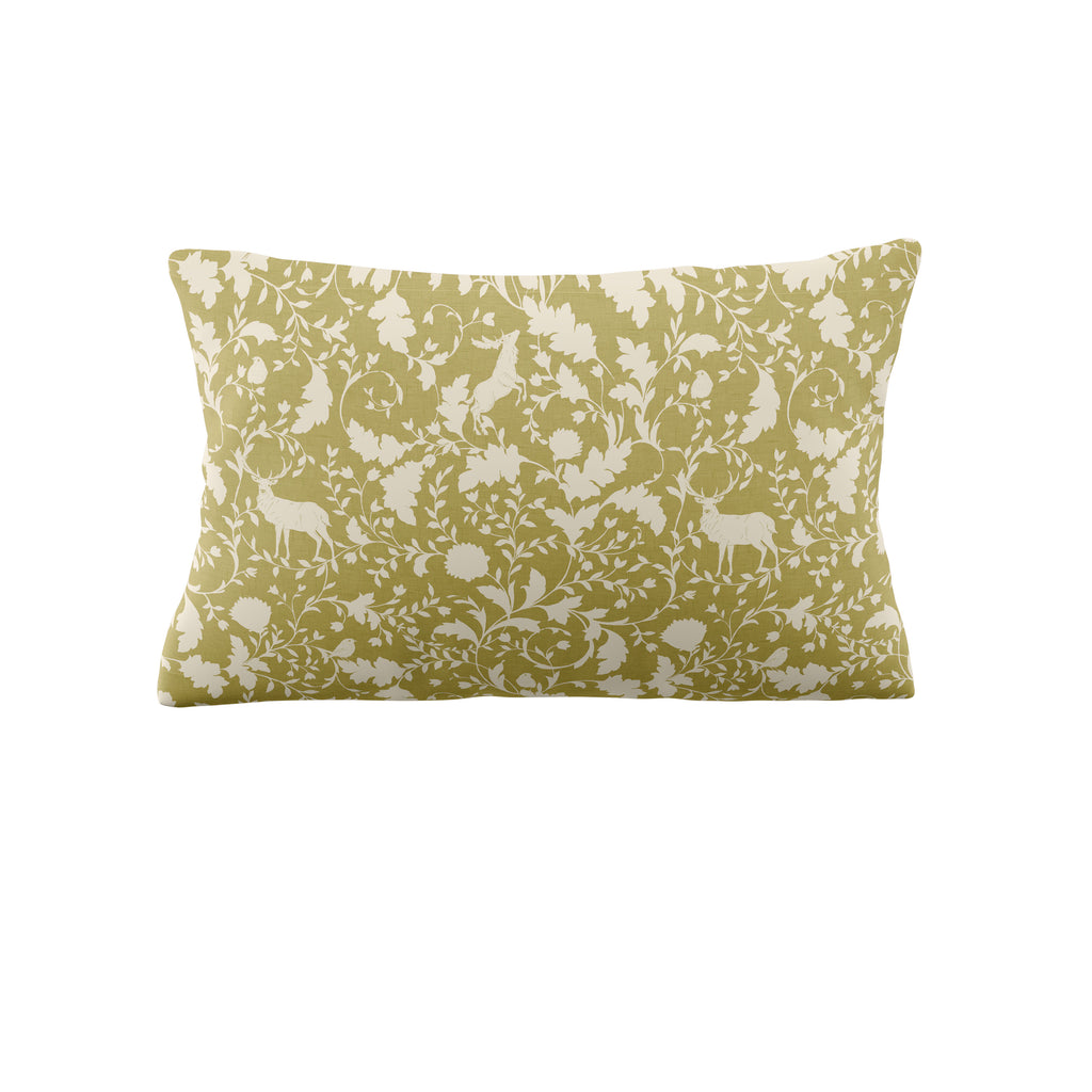 Laura Ashley Litton Olive Green 100% Brushed Cotton Duvet Set