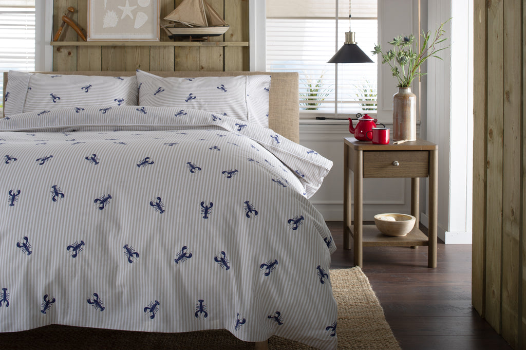 Lobster Creek Rock Lobster Duvet Set