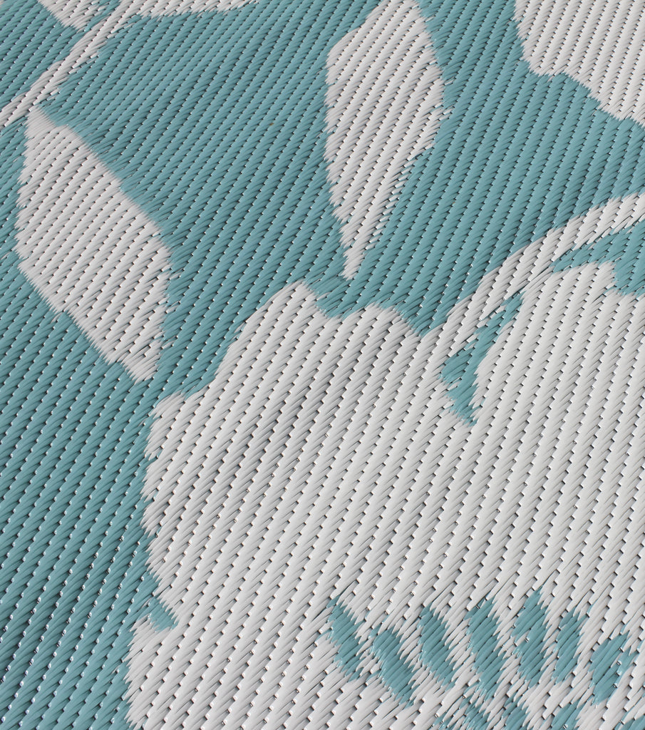 Fusion Luna Duck Egg 120cm x 170cm Outdoor Rug