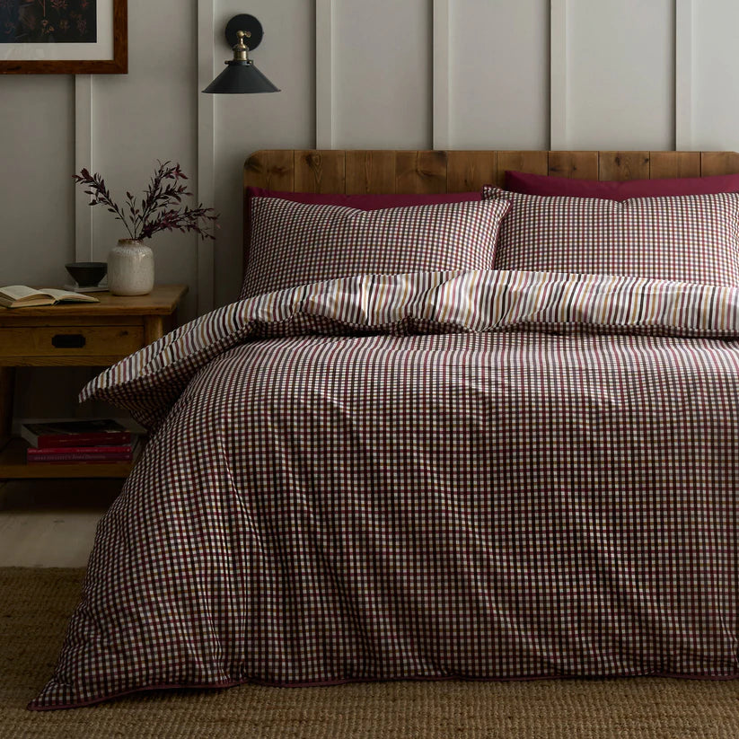 Appletree Micro Check Duvet Set