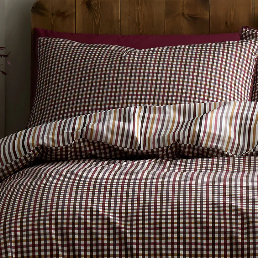 Appletree Micro Check Duvet Set