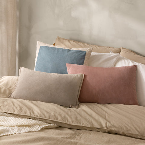 The Linen Yard Merton 30cm x 50cm Polyester Filled Cushion