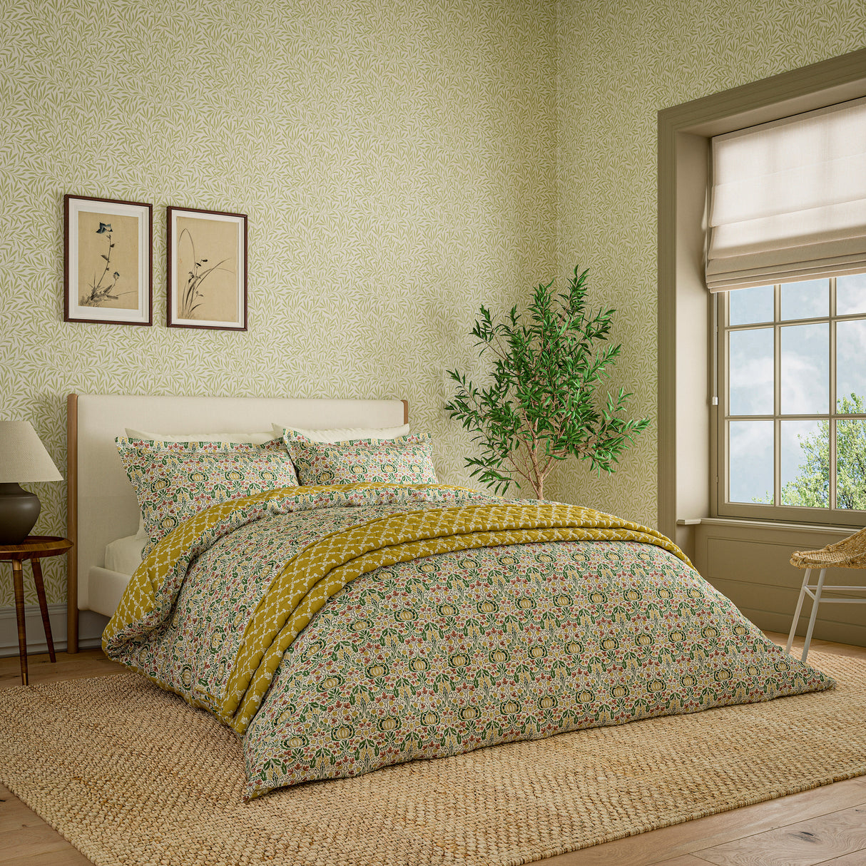 Morris & Co Little Chintz Duvet Set