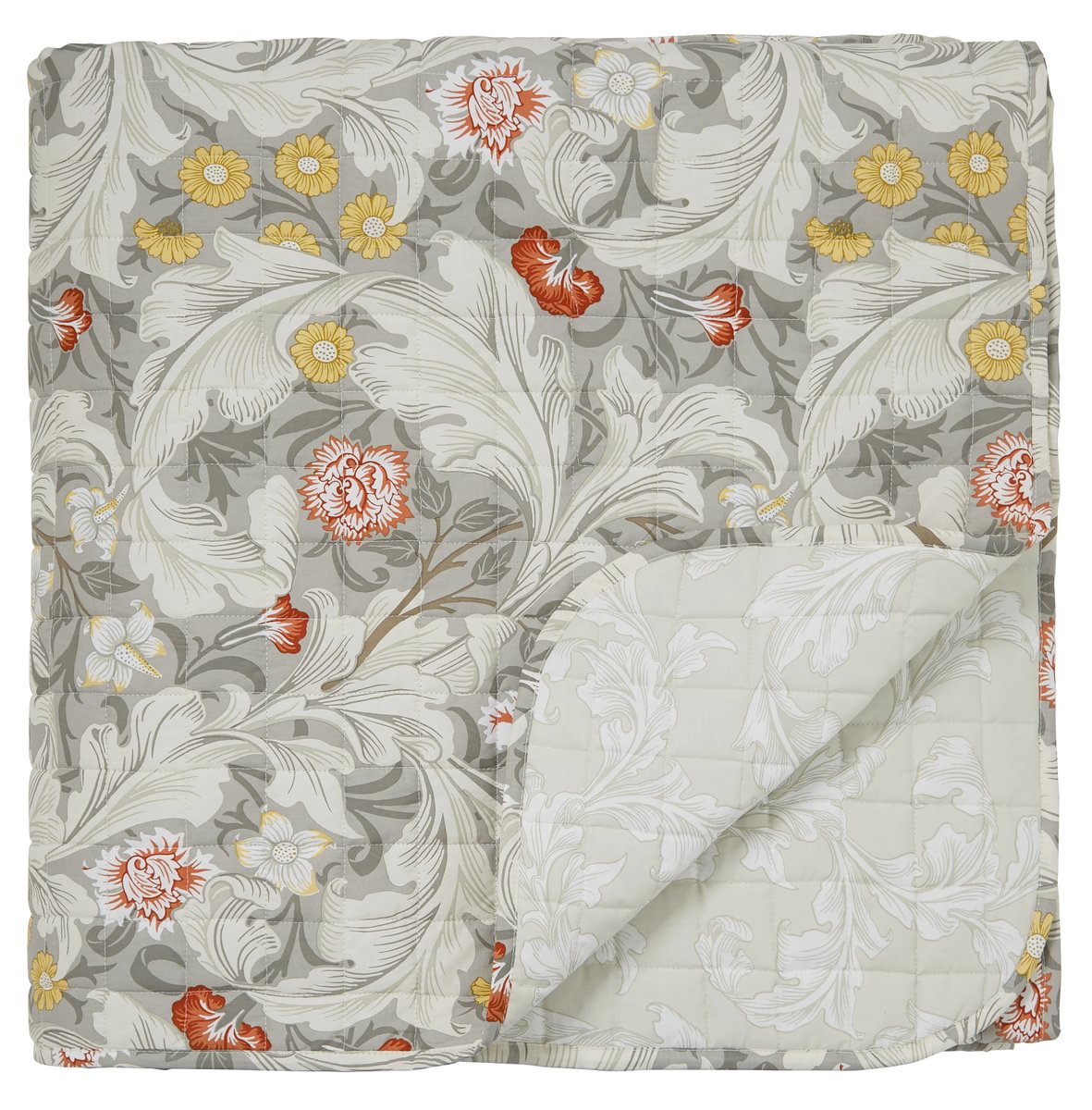 Morris & Co Leicester Grey Duvet Set