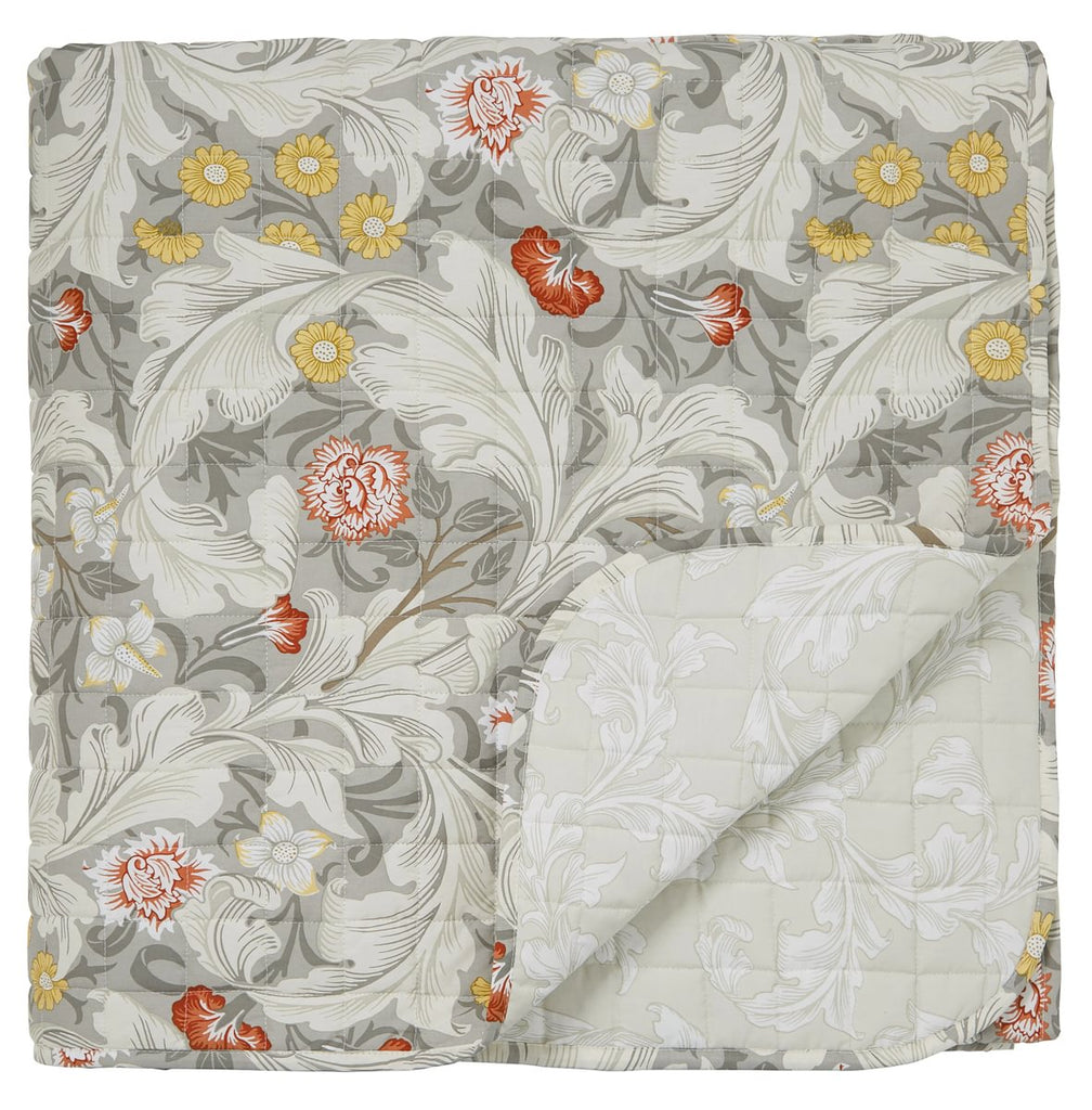 Morris & Co Leicester Grey Duvet Set