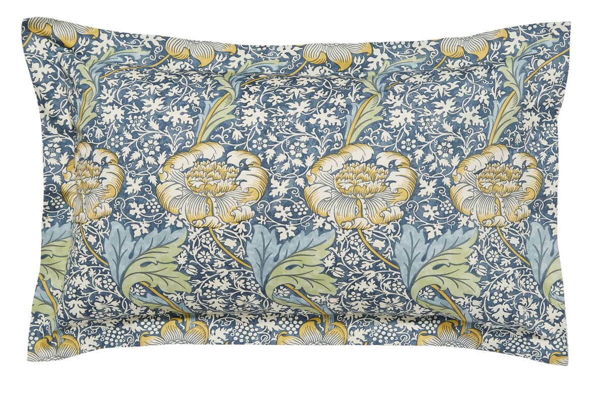 Morris & Co Kennet Indigo/Gold Duvet Set