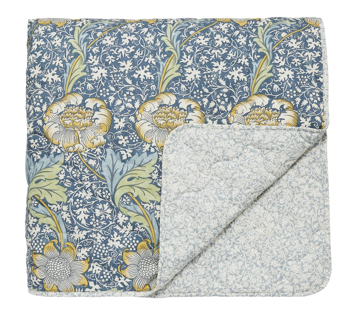 Morris & Co Kennet Indigo/Gold Duvet Set