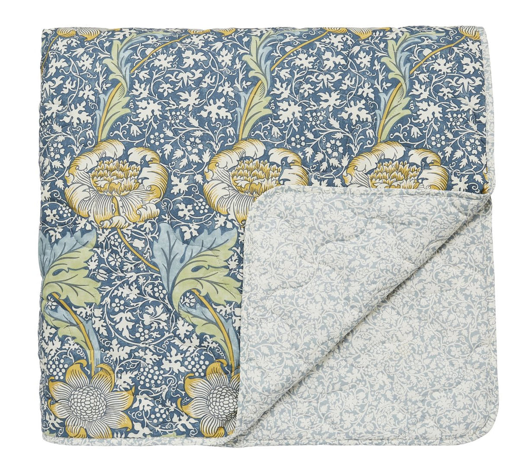 Morris & Co Kennet Indigo/Gold Duvet Set