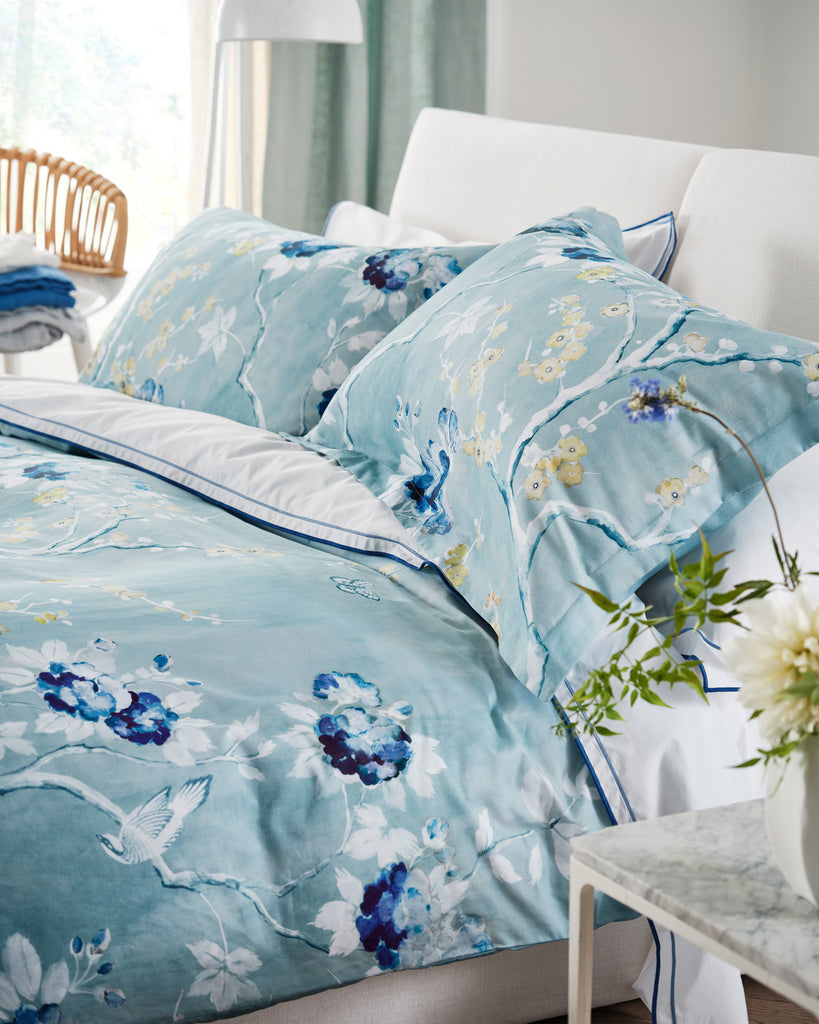 Designers Guild Manohari Delft Blue Duvet Set