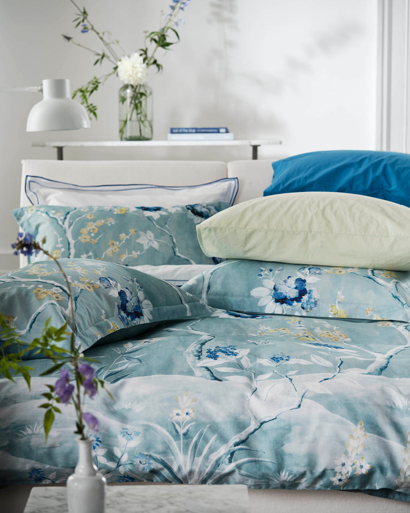 Designers Guild Manohari Delft Blue Duvet Set